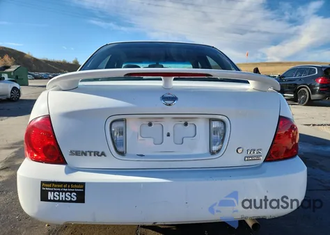 2005 Nissan Sentra 1.8 z USA, uszkodzony, nr VIN 3N1CB51D05L591336